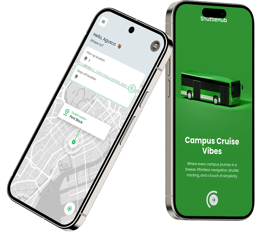 shuttle app illustration